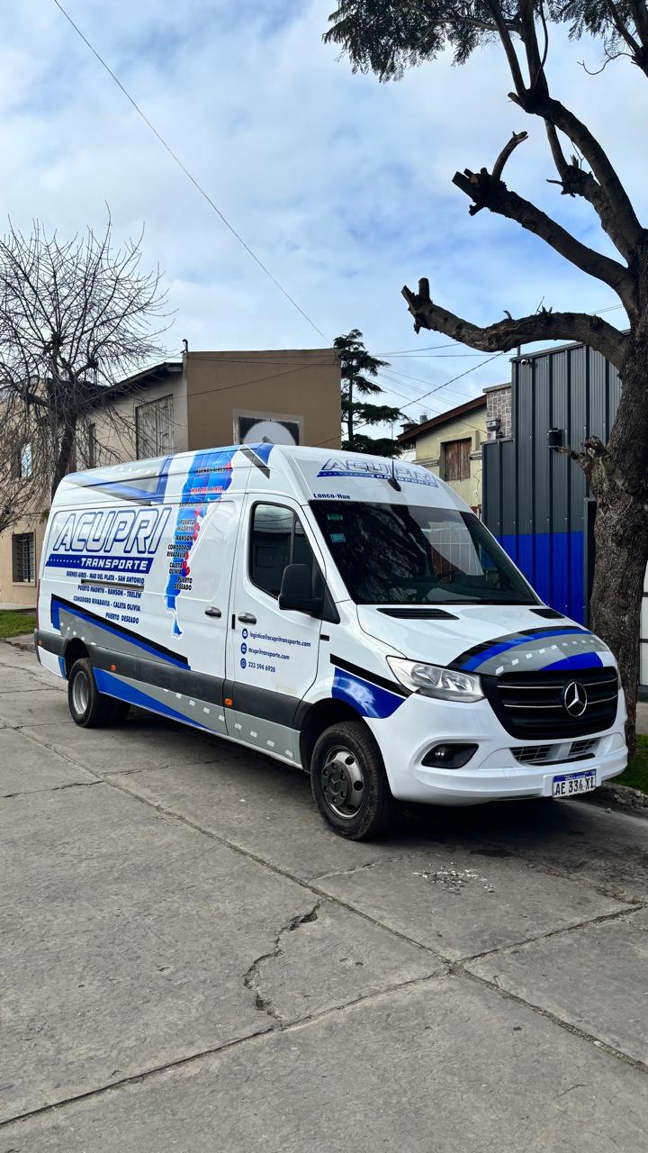 Utilitario Mercedes-Benz Sprinter de Acupri Transporte para envíos más chicos